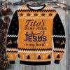 Titos Make Me High Best Holiday Christmas Ugly Sweater Gifts For Family