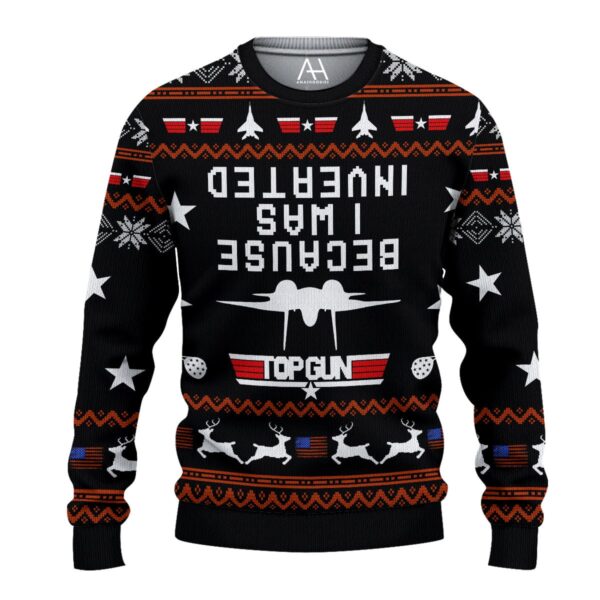 Top Gun Best Holiday Christmas Ugly Sweater Gifts For Familys