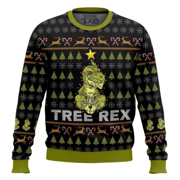 Tree Rex Christmas Best Holiday Christmas Ugly Sweater Gifts For Family