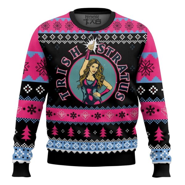 Trish Stratus Best Holiday Christmas Ugly Sweater Gifts For Family