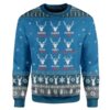 Ugly Christmas Santa Man Sweater Apparel