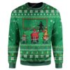 Ugly Christmas Santa’s Reindeer Hunting Custom Sweater Apparel