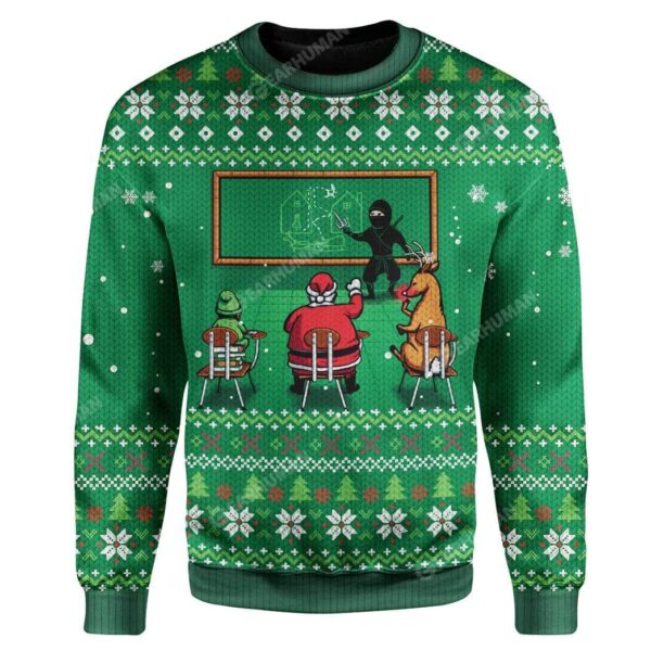 Ugly Christmas School Custom Sweater Apparel