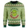 Ugly Christmas Sushi Custom Sweater