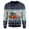 Ugly Cybertruck Christmas Edition Custom Sweater Apparel