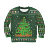 Ugly Merry Christmas Custom Sweater Apparel