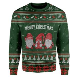 Ugly Merry Christmas Custom Sweater Apparel