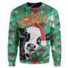 Ugly Respiratory Christmas Lights Custom Sweater Apparel