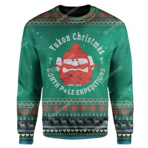 Ugly Yukon Christmas Custom Sweater Apparel