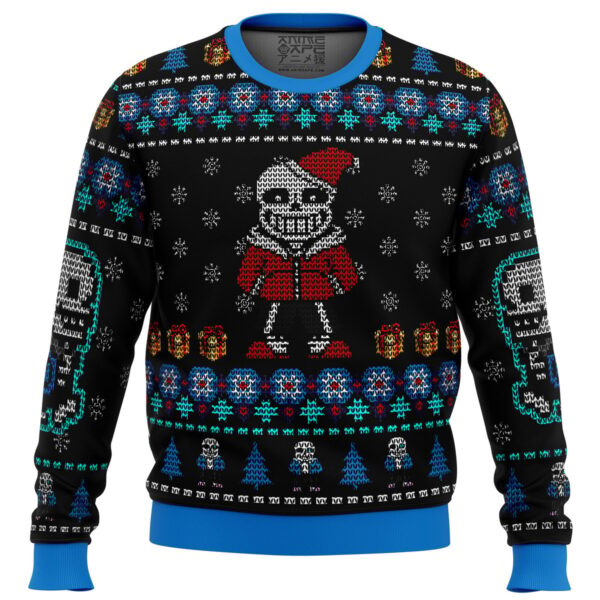 Undertale Sans Gifts For Family Holiday Christmas Ugly Sweater