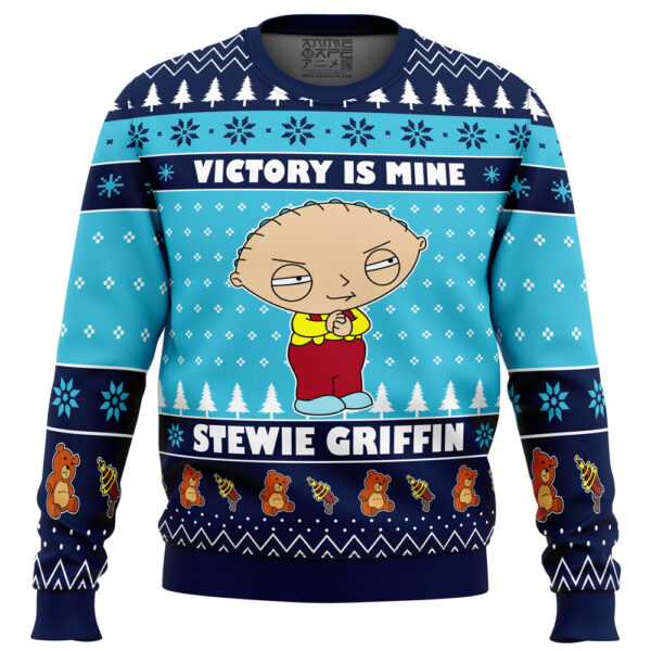 Victory is Mine Family Guy Gifts For Family Holiday Christmas Ugly Sweater