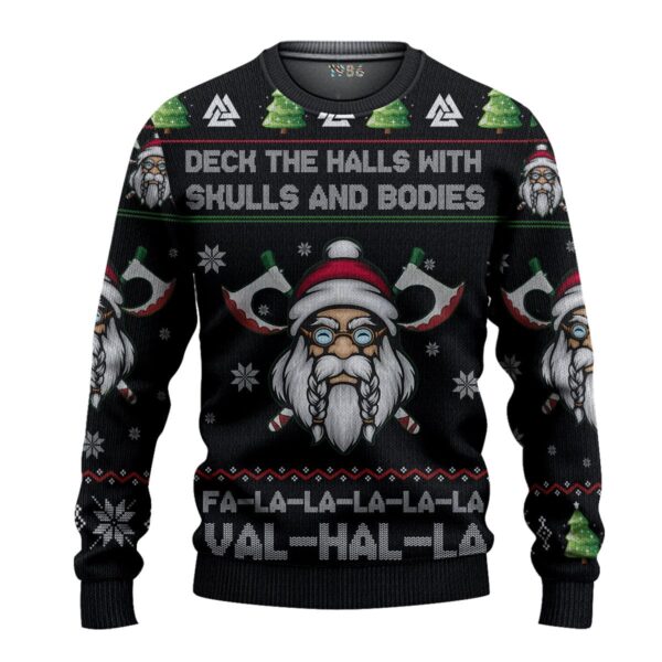 Viking Best Holiday Christmas Ugly Sweater Gifts For Family