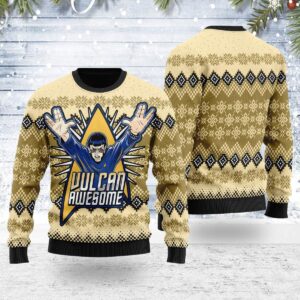 Vulcan Awesome Best Gifts For Family For Holiday Christmas Ugly Sweater