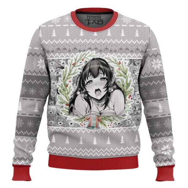 Waifu Nekko Ahegao Christmas Best Holiday Christmas Ugly Sweater Gifts For Family ANDY110924DTT04