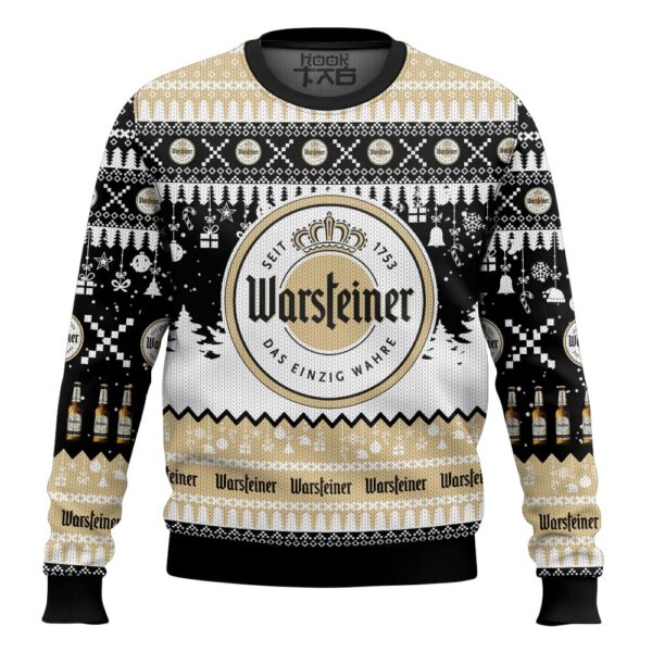 Warsteiner German Beer Best Holiday Christmas Ugly Sweater Gifts For Family