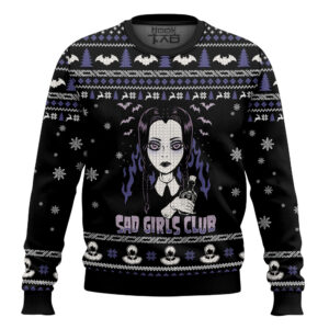 Wednesday Addams Best Holiday Christmas Ugly Sweater Gifts For Family