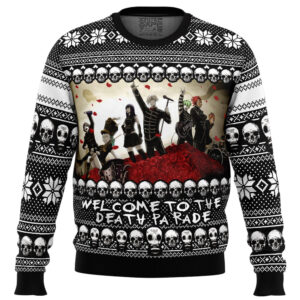 Welcome To The Death Parade Gifts For Family Holiday Christmas Ugly Sweater