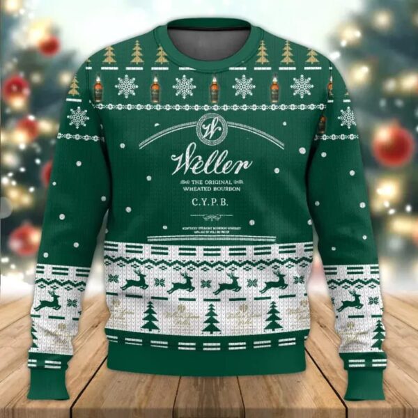 Weller C.Y.P.B. Bourbon Gifts For Family Holiday Christmas Ugly Sweater