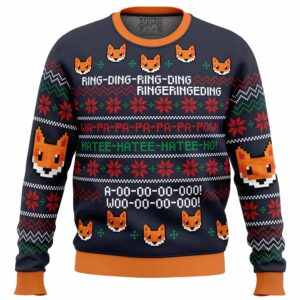 What does the Fox say Best Gifts For Family For Holiday Christmas Ugly Sweater