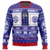 Wibbly Wobbly Timey Wimey Christmas Doctor Who Best Holiday Christmas Ugly Sweater Gifts For Family