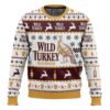 Wild Turkey Bourbon Gifts For Family Holiday Christmas Ugly Sweater