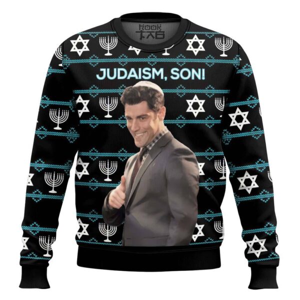 Winston Schmidt Fox-New Girl Judaism Son Christmas Best Holiday Christmas Ugly Sweater Gifts For Family