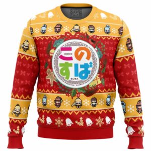 Wonderful Christmas Konosuba Gifts For Family Holiday Christmas Ugly Sweater