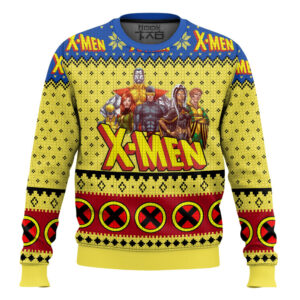 X-men Classsic Best Holiday Christmas Ugly Sweater Gifts For Family