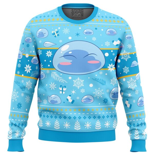 Xmas Slime That Time I Got Reincarnated as a Slime Gifts For Family Holiday Christmas Ugly Sweater