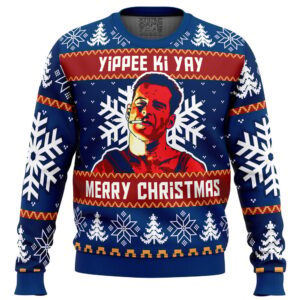 Yippee Ki Yay Die Hard Gifts For Family Holiday Christmas Ugly Sweater