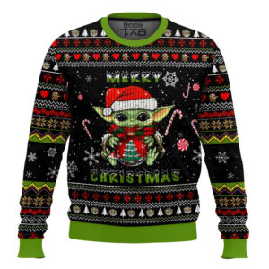 Yoda Best Holiday Christmas Ugly Sweater Gifts For Family