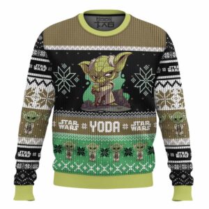 Yoda Star Wars Best Holiday Christmas Ugly Sweater Gifts For Family