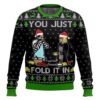 You Met With a Terrible Fate Majora?s Mask Zelda Gifts For Family Holiday Christmas Ugly Sweater