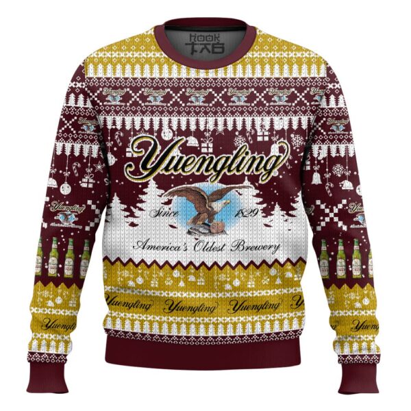 Yuengling Best Holiday Christmas Ugly Sweater Gifts For Family