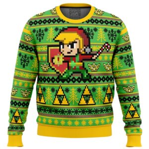 Zelda Holiday Link Gifts For Family Holiday Christmas Ugly Sweater