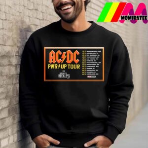 ACDC The Power Up Tour 2025 With Special Guest The Pretty Reckless Unisex T-Shirt