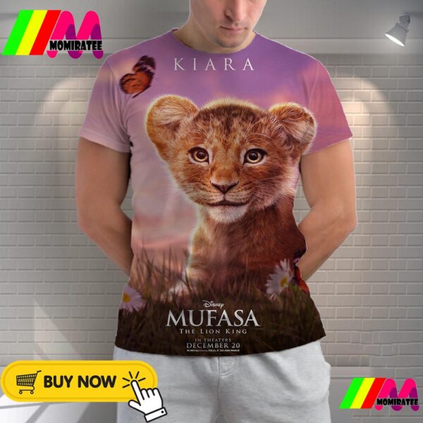 Blue Ivy Carter As Kiara In Mufasa The Lion King Of Disney Release December 20th 2024 All Over Print Shirt