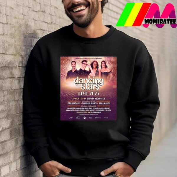 Dancing With The Stars Live 2025 Line Up DWTS Tour Unisex T-Shirt