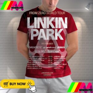 Linkin Park From Zero World Tour 2025 Shows In Europe And The UK Start On June 12nd 2025 All Over Print Shirt