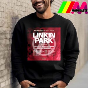 Linkin Park From Zero World Tour 2025 Shows In Europe And The UK Start On June 12nd 2025 Unisex T-Shirt