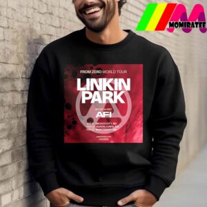 Linkin Park From Zero World Tour 2025 Shows In The Mexico Start On January 31st 2025 Unisex T-Shirt