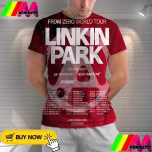 Linkin Park From Zero World Tour 2025 Shows In The US And Canada Start On April 12nd 2025 All Over Print Shirt