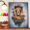 Mufasa The Lion King Two Brothers One Destiny Of Disney Official IMAX Poster Release December 20th 2024 Wall Decorations Poster Canvas