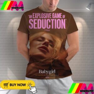 Official Poster Babygirl An Explosive Game Of Seduction All Over Print Shirt